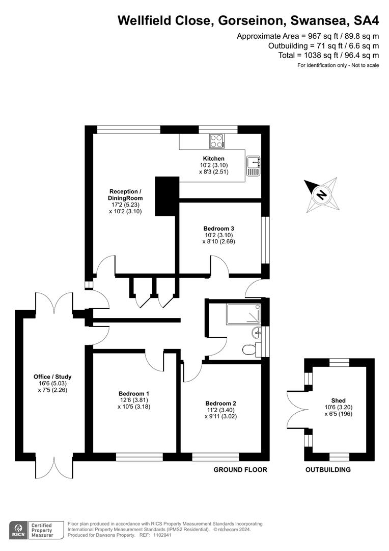 Wellfield Close, Gorseinon, Swansea, £289,500 Dawsons Property